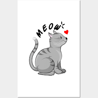 Cute Cats Posters and Art